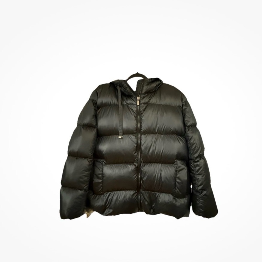MaxMara NWT The Cube Spacey quilted Hooded Jacket Sz 14